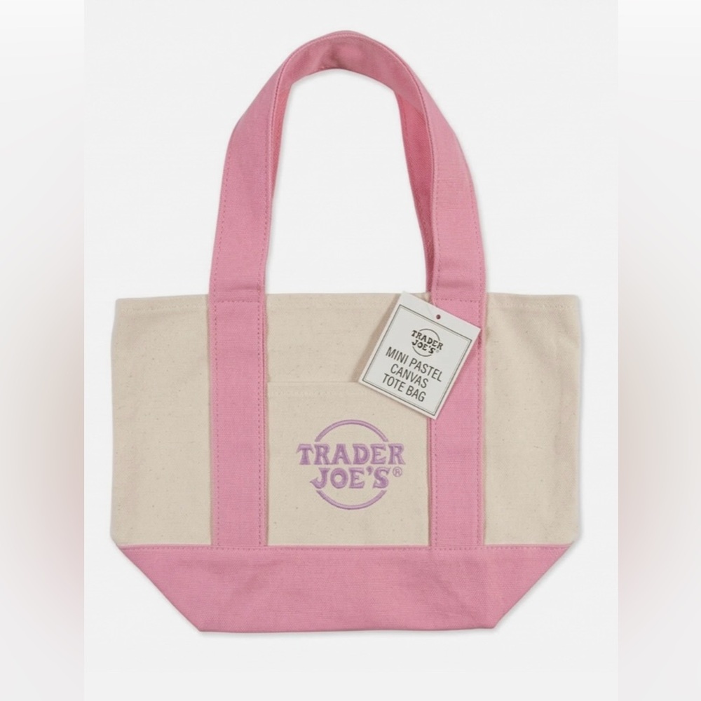 🌷Trader Joe’s Mini Canvas Tote